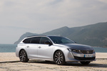 Peugeot 508 SW BlueHDi 160 S&S EAT8 SW GT Line Turismo familiar Gris Artense Exterior Lateral-Frontal 5 puertas