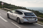 Peugeot 508 SW BlueHDi 160 S&S EAT8 SW GT Line Turismo familiar Gris Artense Exterior Lateral-Posterior 5 puertas