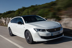 Peugeot 508 SW PureTech 180 S&S EAT8 SW GT Line Turismo familiar Blanco Banquise Exterior Lateral-Frontal 5 puertas
