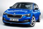 Skoda Scala Gama Scala (2019) Gama Scala (2019) Turismo Azul Race Metalizado Exterior Frontal-Lateral 5 puertas