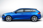 Skoda Scala Gama Scala (2019) Gama Scala (2019) Turismo Azul Race Metalizado Exterior Lateral 5 puertas