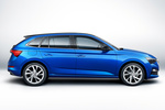 Skoda Scala Gama Scala (2019) Gama Scala (2019) Turismo Azul Race Metalizado Exterior Lateral 5 puertas