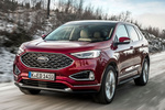 Ford Edge 2.0 EcoBlue 238 CV 4x4 Aut. 8 vel. Vignale Todo terreno Rojo Rub&iacute; Exterior Lateral-Frontal 5 puertas