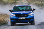 Skoda Kodiaq 2.0 TDI 176 kW (240 CV) DSG 4x4 RS Todo terreno Race Blue Exterior Frontal 5 puertas