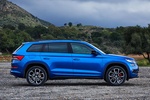 Skoda Kodiaq 2.0 TDI 176 kW (240 CV) DSG 4x4 RS Todo terreno Race Blue Exterior Lateral 5 puertas