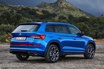 Skoda Kodiaq 2.0 TDI 176 kW (240 CV) DSG 4x4 RS Todo terreno Race Blue Exterior Posterior-Lateral 5 puertas