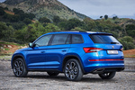 Skoda Kodiaq 2.0 TDI 176 kW (240 CV) DSG 4x4 RS Todo terreno Race Blue Exterior Lateral-Posterior 5 puertas