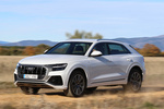 Audi Q8 50 TDI quattro tiptronic 210 kW (286 CV) Paquete deportivo S line Todo terreno Blanco Glaciar metalizado Exterior Frontal-Lateral 5 puertas