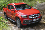 Mercedes-Benz Clase X X 350 d 4MATIC Aut. Power Pick up Rojo Danakil Exterior Frontal-Lateral 4 puertas