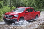 Mercedes-Benz Clase X X 350 d 4MATIC Aut. Power Pick up Rojo Danakil Exterior Lateral-Frontal 4 puertas