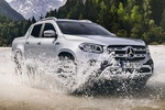 Mercedes-Benz Clase X X 350 d 4MATIC Aut. Power Pick up Plata Diamond Exterior Frontal-Lateral 4 puertas