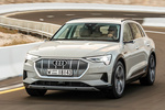 Audi e-tron 55 quattro Sport Todo terreno Beige Siam Exterior Frontal-Lateral 5 puertas