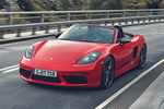 Porsche 718 Boxster T Boxster T Descapotable Rojo Guardia Exterior Lateral-Frontal 3 puertas