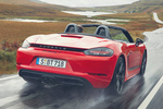Porsche 718 Boxster T Boxster T Descapotable Rojo Guardia Exterior Lateral-Posterior 3 puertas