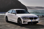 BMW Serie 3 320d Sport Line Turismo Mineral white metallic Exterior Lateral-Frontal 4 puertas