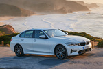BMW Serie 3 320d Sport Line Turismo Mineral white metallic Exterior Lateral-Frontal 4 puertas