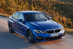 BMW Serie 3 330i M Sport Turismo Azul Portimao Exterior Lateral-Frontal 4 puertas