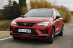 CUPRA Ateca 2.0 TSI 300 CV 4Drive DSG 7 vel. Ateca con Pack llantas Machined Diamond Todo terreno Velvet Red Exterior Frontal-Lateral 5 puertas