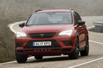 CUPRA Ateca 2.0 TSI 300 CV 4Drive DSG 7 vel. Ateca con Pack llantas Machined Diamond Todo terreno Velvet Red Exterior Frontal-Lateral 5 puertas