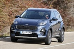 KIA Sportage 1.6 GDi 97 kW (132 CV) 4x2 Emotion con Pack Premium Todo terreno Cosmo Blue Exterior Frontal-Lateral 5 puertas