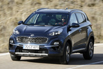 KIA Sportage 1.6 GDi 97 kW (132 CV) 4x2 Emotion con Pack Premium Todo terreno Cosmo Blue Exterior Frontal-Lateral 5 puertas