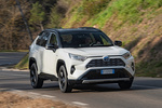 Toyota RAV4 Hybrid 220H e-CVT 4x4 (222 CV) Feel! Todo terreno Bi-tono Blanco Perlado Exterior Lateral-Frontal 5 puertas