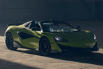 McLaren Sports Series 600LT Spider 600LT Spider Descapotable Verde Lima Exterior Frontal-Lateral 2 puertas