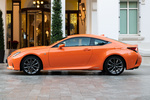 Lexus RC RC 300h F Sport Coup&eacute; Naranja F Exterior Lateral 2 puertas