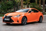 Lexus RC RC 300h F Sport Coup&eacute; Naranja F Exterior Lateral-Frontal 2 puertas