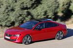 Peugeot 508 PureTech 225 S&S EAT8 GT Turismo Rojo Ultimate Exterior Cenital-Lateral-Frontal 5 puertas