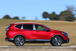 Honda CR-V 1.5 VTEC Turbo 173 CV AWD Lifestyle Pack Style Todo terreno Premium Crystal Red Exterior Lateral 5 puertas