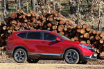 Honda CR-V 1.5 VTEC Turbo 173 CV AWD Lifestyle Pack Style Todo terreno Premium Crystal Red Exterior Lateral 5 puertas