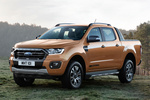 Ford Ranger 2.0 TDCI 157 kW (213 CV) 4x4 Aut. Wildtrack Doble Cabina Pick up Naranja Sabre Exterior Lateral-Frontal 4 puertas