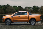 Ford Ranger 2.0 TDCI 157 kW (213 CV) 4x4 Aut. Wildtrack Doble Cabina Pick up Naranja Sabre Exterior Lateral 4 puertas