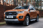 Ford Ranger 2.0 TDCI 157 kW (213 CV) 4x4 Aut. Wildtrack Doble Cabina Pick up Naranja Sabre Exterior Lateral-Frontal 4 puertas
