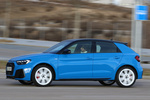 Audi A1 30 TFSI S tronic 7 vel. (116 CV) Epic Edition (Paquete Dynamic) Turismo Turbo Blue / Negro Mitos Exterior Lateral 5 puertas