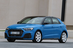 Audi A1 30 TFSI S tronic 7 vel. (116 CV) Epic Edition (Paquete Dynamic) Turismo Turbo Blue / Negro Mitos Exterior Frontal-Lateral 5 puertas