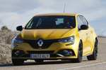 Renault M&eacute;gane RS TCe GPF 205 kW (280 CV) R.S. (Chasis CUP) Turismo Amarillo Sirius Exterior Frontal-Lateral 5 puertas