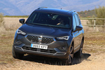 SEAT Tarraco 2.0 TDI 140 kW (190 CV) DSG-7 Start&Stop 4Drive Xcellence 5 plazas Todo terreno Gris Indium metalizado Exterior Frontal-Lateral 5 puertas