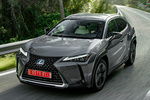 Lexus UX 250h Luxury Todo terreno Gris Mercurio Exterior Frontal-Lateral 5 puertas