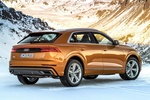 Audi Q8 45 TDI quattro tiptronic 170 kW (231 CV) Paquete deportivo S line Todo terreno Naranja Drag&oacute;n Metalizado Exterior Lateral-Posterior 5 puertas