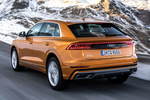 Audi Q8 45 TDI quattro tiptronic 170 kW (231 CV) Paquete deportivo S line Todo terreno Naranja Drag&oacute;n Metalizado Exterior Lateral-Posterior 5 puertas