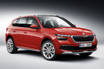 Skoda Kamiq 1.5 TSI 110 kW (150 CV) Sport DSG Sport Todo terreno Rojo Fuego Exterior Lateral-Frontal 5 puertas