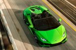 Lamborghini Hurac&aacute;n EVO Spyder  EVO Spyder Descapotable Verde Selvans Exterior Cenital-Frontal-Lateral 2 puertas