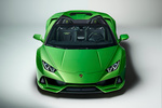 Lamborghini Hurac&aacute;n EVO Spyder  EVO Spyder Descapotable Verde Selvans Exterior Frontal-Cenital 2 puertas