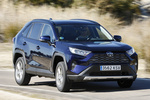 Toyota RAV4 Hybrid 220H e-CVT 4x2 (218 CV) Advance Plus Todo terreno Azul Ori&oacute;n Metalizado Exterior Frontal-Lateral 5 puertas