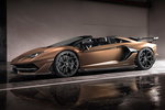 Lamborghini Aventador SVJ Roadster SVJ Roadster Descapotable Bronzo Zenas Exterior Lateral-Frontal 2 puertas