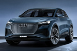 Audi Q4 e-tron concept e-tron concept e-tron concept Todo terreno Solar Sky Exterior Lateral-Frontal 5 puertas