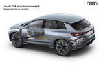 Audi Q4 e-tron concept e-tron concept e-tron concept Todo terreno T&eacute;cnica Sistema el&eacute;ctrico 5 puertas