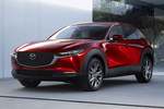 Mazda CX-30 Gama CX-30 Gama CX-30 Todo terreno Soul Red Crystal Exterior Frontal-Lateral 5 puertas
